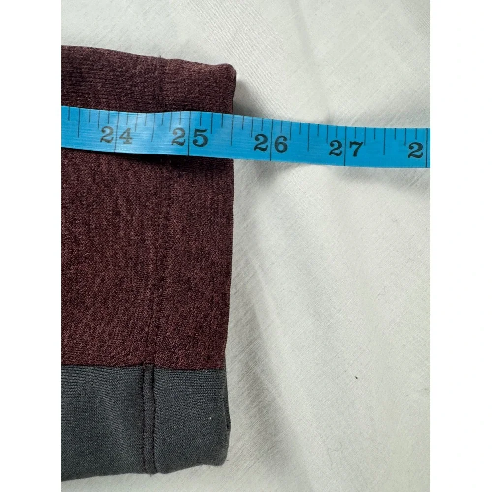 The‎ North Face Mens XL 1/4 Zip Fleece Pullover Burgundy Maroon hiking, outdoor